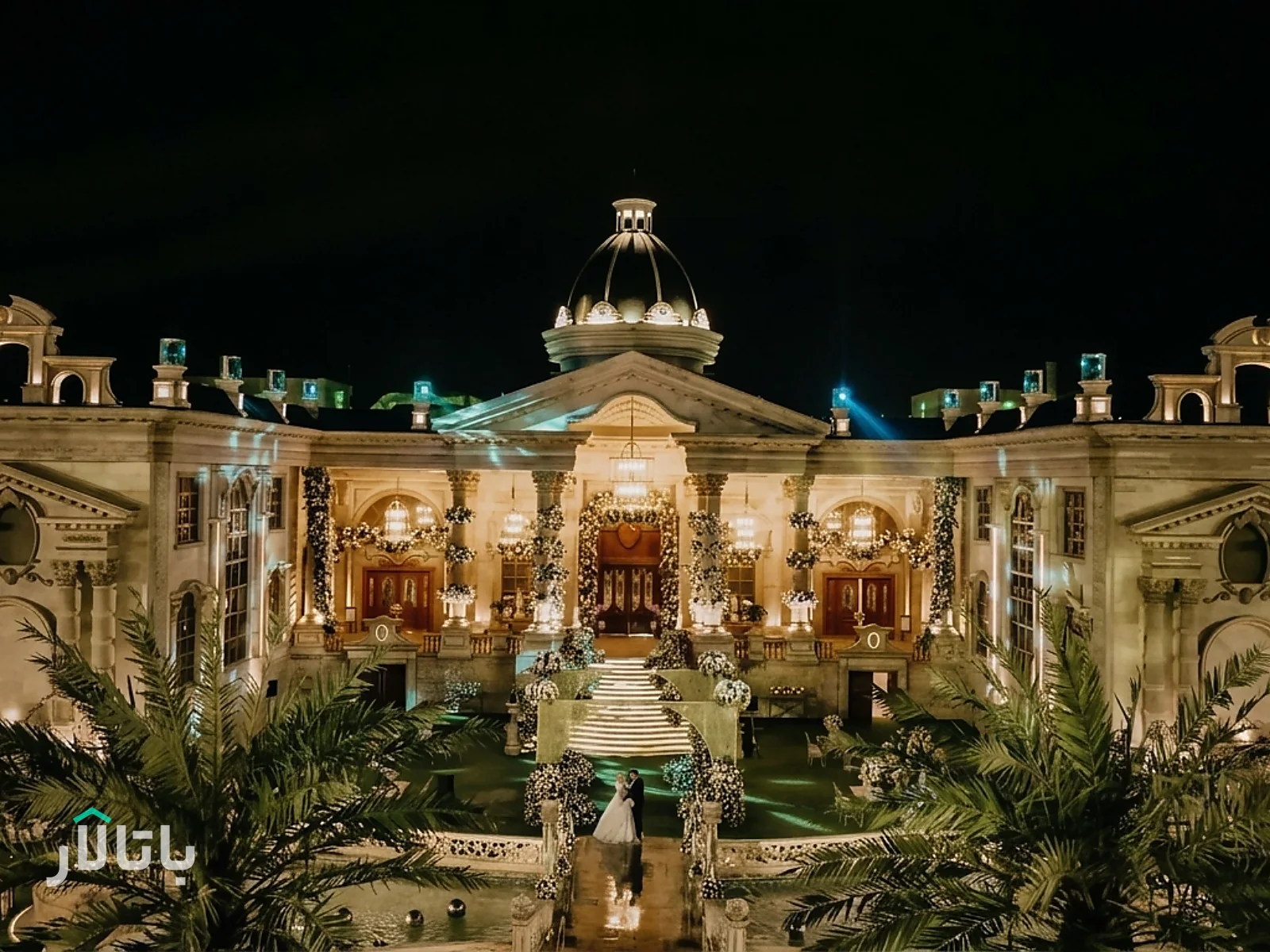 1عمارت لوکس دانیال گرمدره در  شب